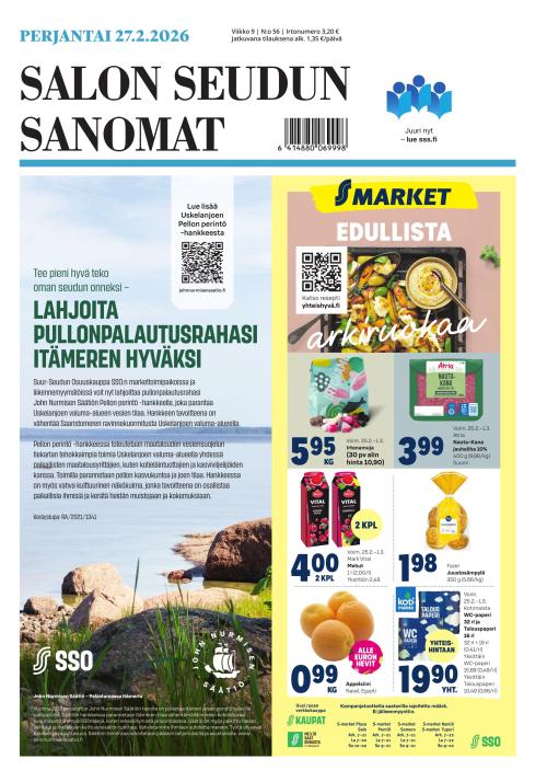 Salon Seudun Sanomat 27.2.2026