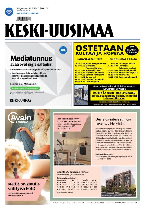 Keski-Uusimaa 27.2.2026