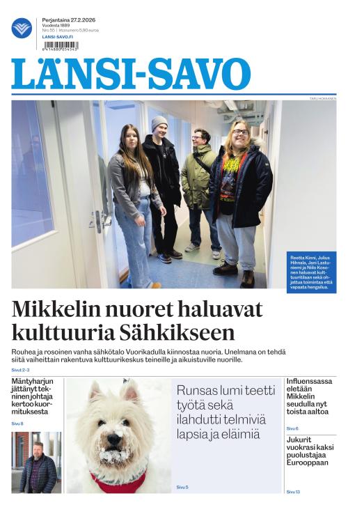 Länsi-Savo 27.2.2026