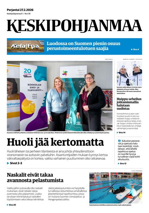 Keskipohjanmaa 27.2.2026