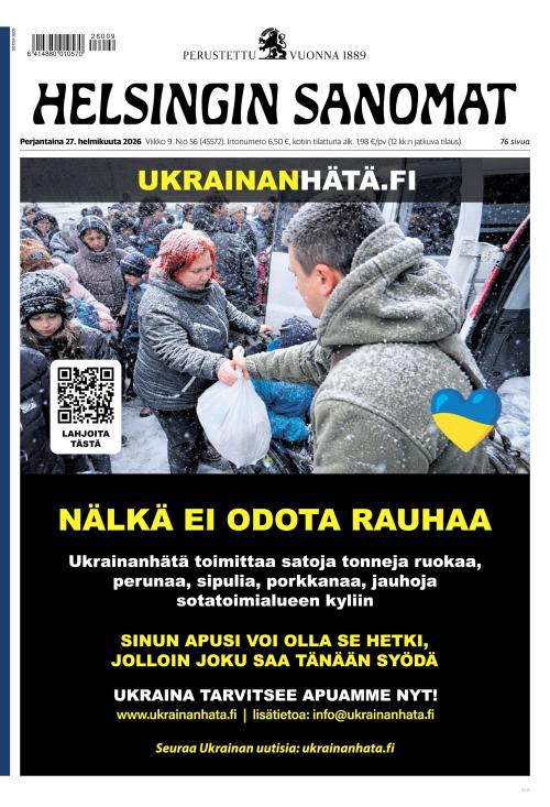 Helsingin Sanomat 27.2.2026