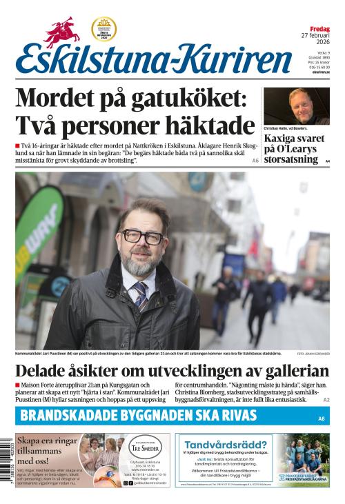 Eskilstuna-Kuriren 27.2.2026