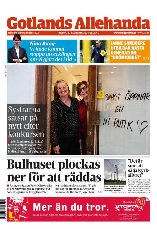 Gotlands Allehanda 27.2.2026