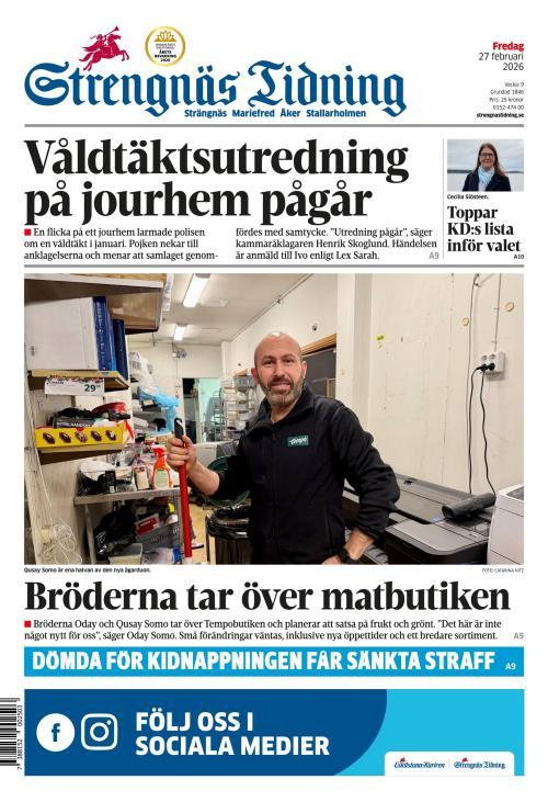 Strengnäs Tidning 27.2.2026