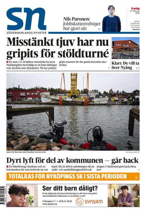 Södermanlands Nyheter 27.2.2026