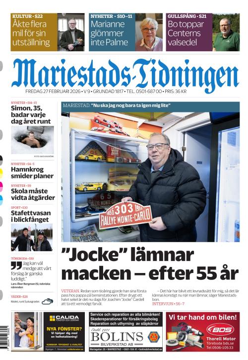 Mariestads-Tidningen 27.2.2026