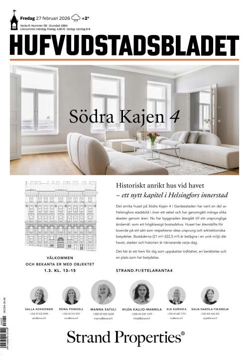 Hufvudstadsbladet 27.2.2026
