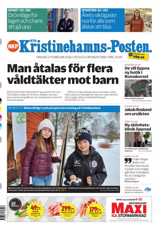 Nya Kristinehamns-Posten 27.2.2026