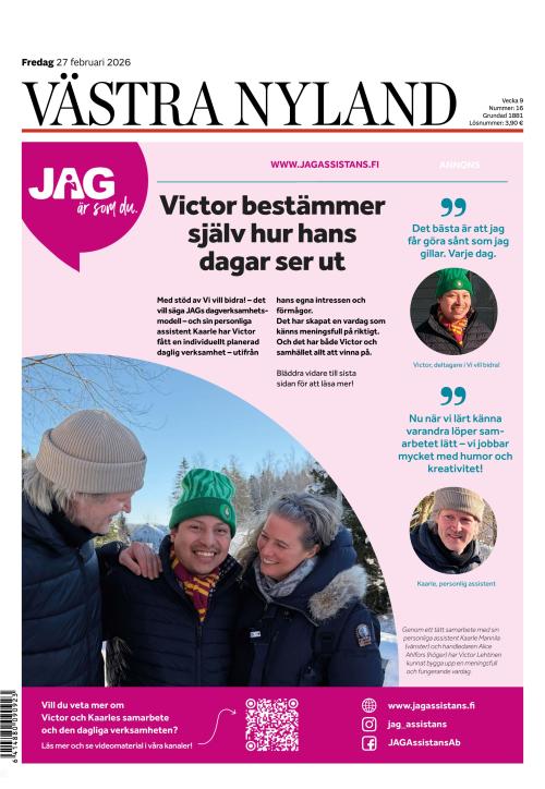 Västra Nyland 27.2.2026