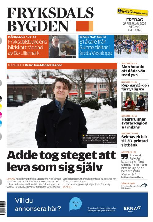 Fryksdals-Bygden 27.2.2026