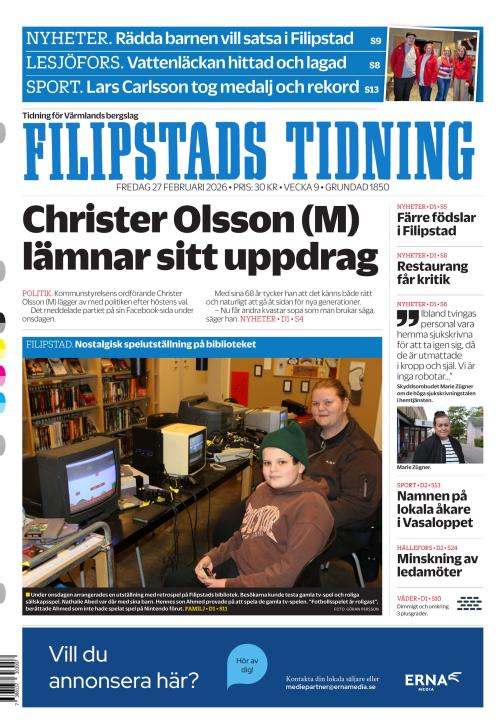 Filipstads Tidning 27.2.2026