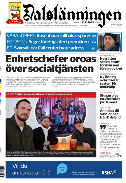 Dalslänningen 27.2.2026