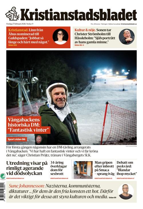 Kristianstadsbladet 27.2.2026