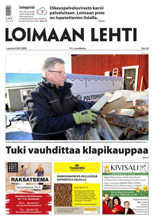 Loimaan Lehti 28.2.2026
