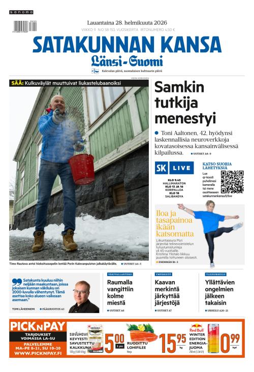 Satakunnan Kansa Länsi-Suomi 28.2.2026