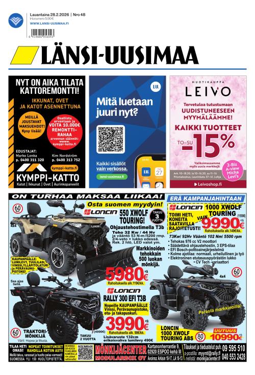 Länsi-Uusimaa 28.2.2026