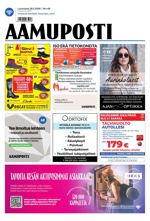 Aamuposti 28.2.2026