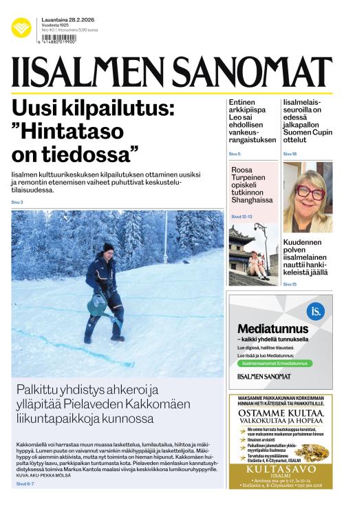 Iisalmen Sanomat 28.2.2026