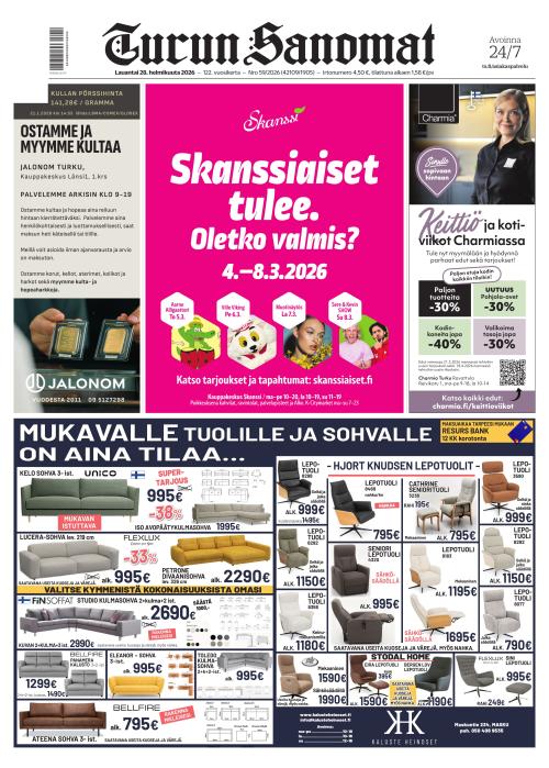 Turun Sanomat 28.2.2026