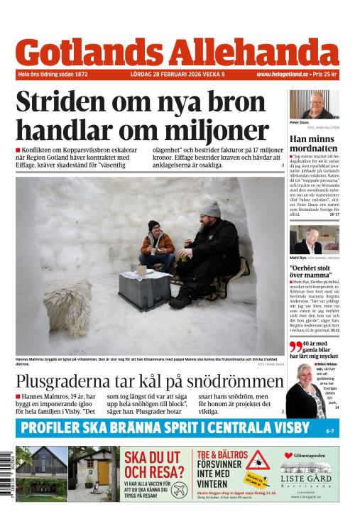 Gotlands Allehanda 28.2.2026