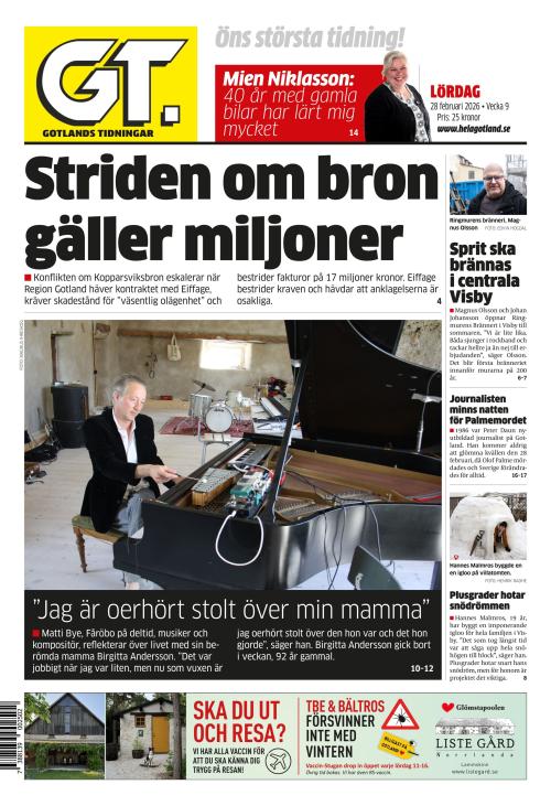 Gotlands Tidningar 28.2.2026