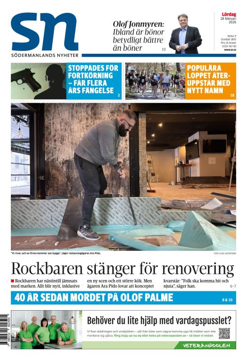 Södermanlands Nyheter 28.2.2026