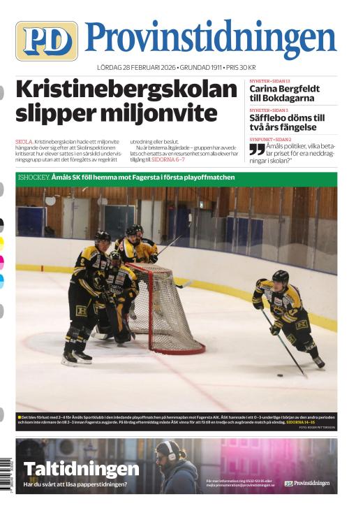Provinstidningen Dalsland 28.2.2026