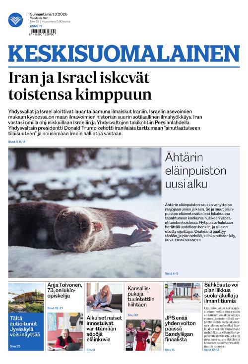 Keskisuomalainen 1.3.2026
