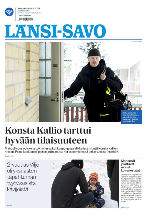Länsi-Savo 1.3.2026