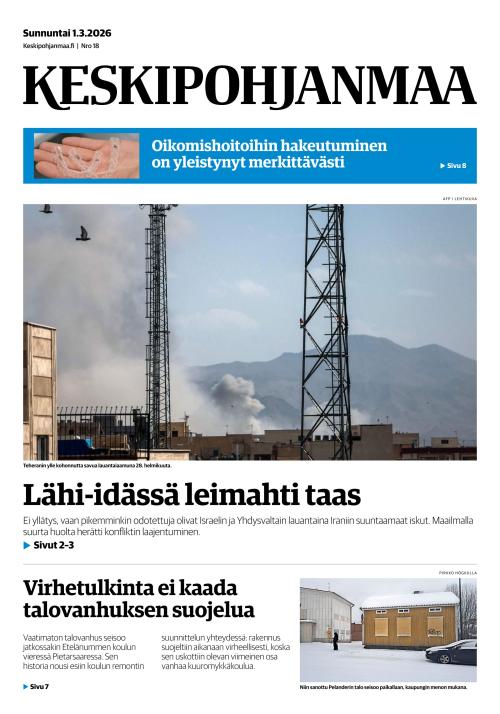 Keskipohjanmaa 1.3.2026