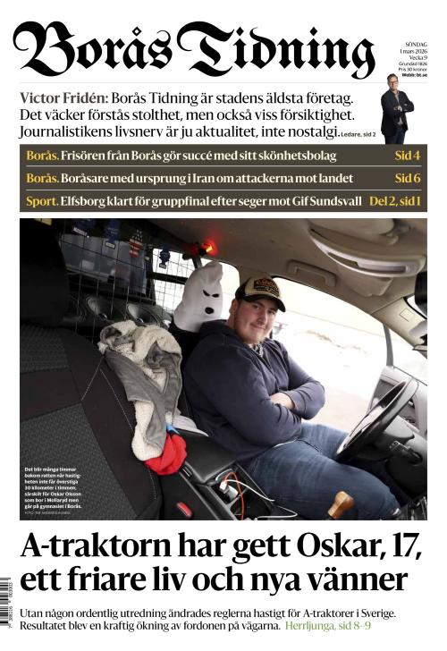 Borås Tidning 1.3.2026