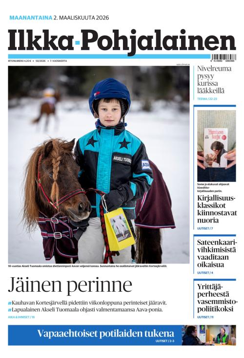 Ilkka-Pohjalainen 2.3.2026