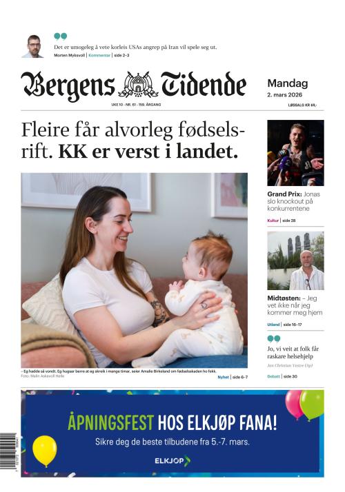 Bergens Tidende 2.3.2026