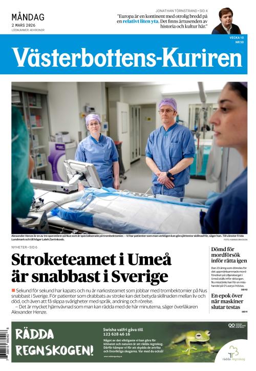 Västerbottens-Kuriren (SE) 2.3.2026