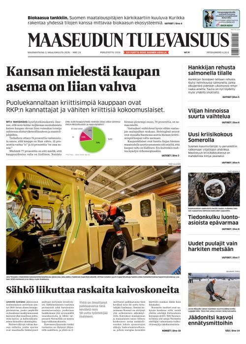 Maaseudun Tulevaisuus 2.3.2026