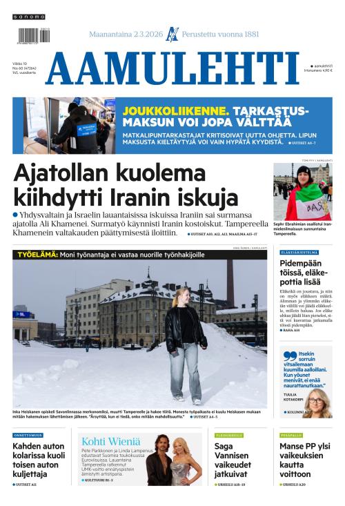 Aamulehti 2.3.2026