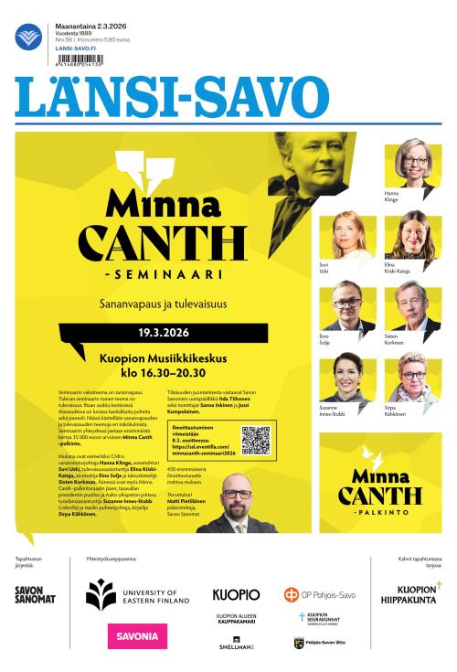 Länsi-Savo 2.3.2026