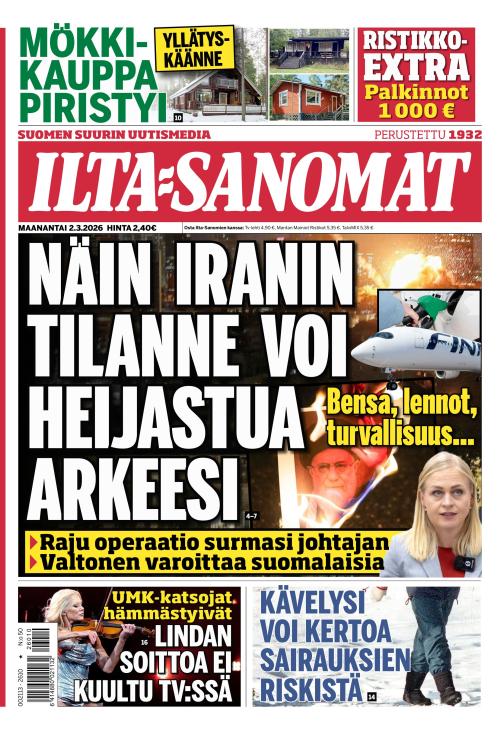 Ilta-Sanomat 2.3.2026