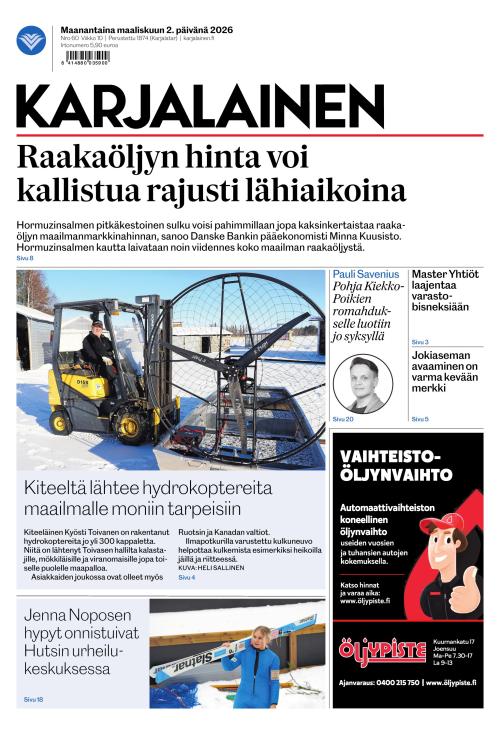 Karjalainen 2.3.2026