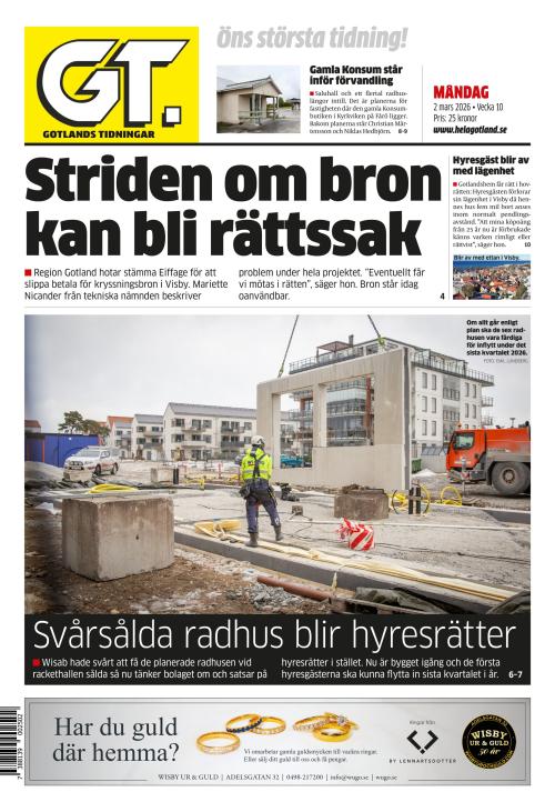 Gotlands Tidningar 2.3.2026