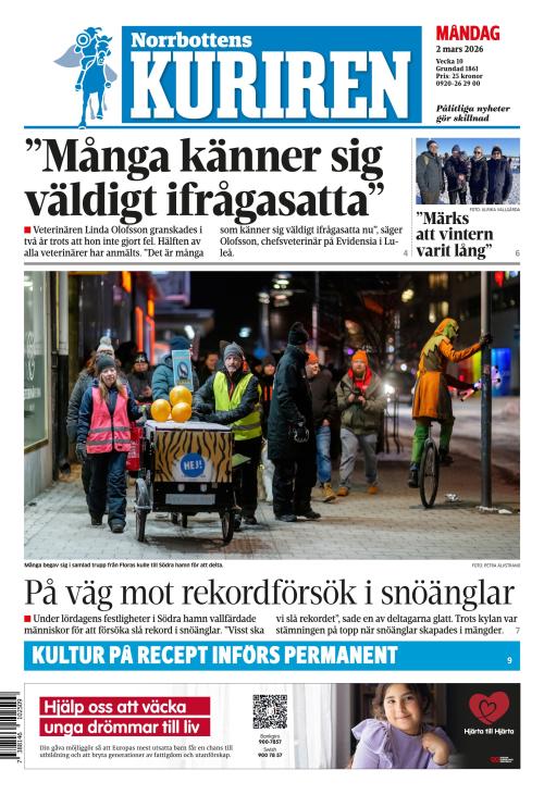 Norrbottens-kuriren 2.3.2026