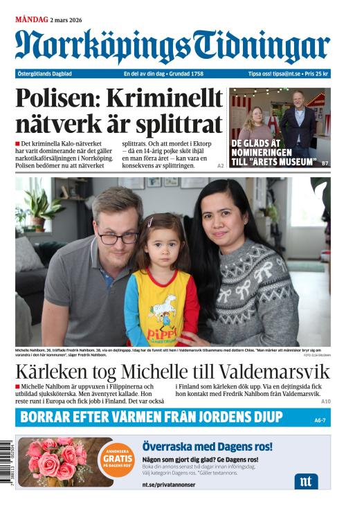 Norrköpings Tidningar 2.3.2026