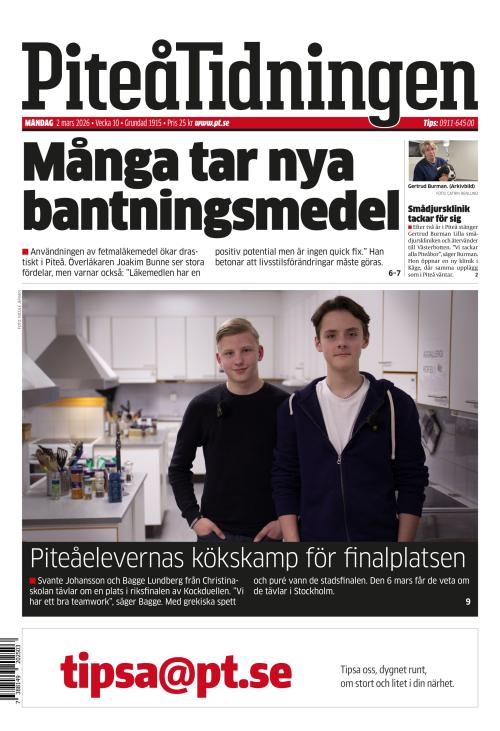 Piteå-Tidningen 2.3.2026