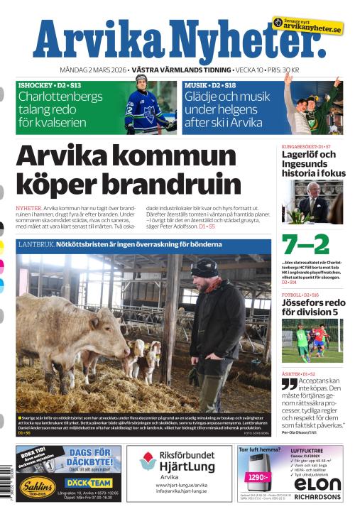 Arvika Nyheter 2.3.2026