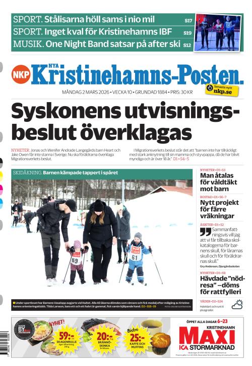 Nya Kristinehamns-Posten 2.3.2026