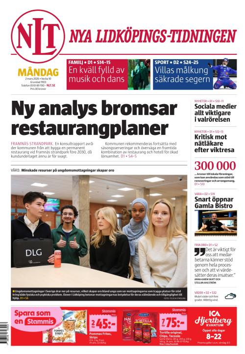 Nya Lidköpings-Tidningen 2.3.2026