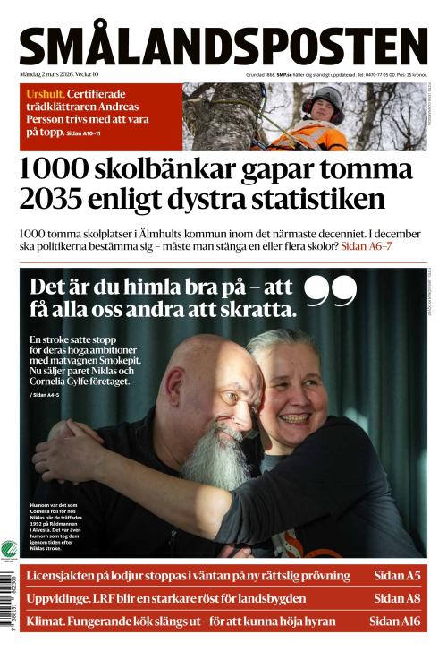 Smålandsposten 2.3.2026