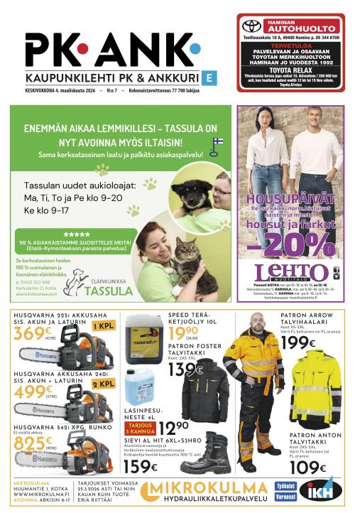 Kaupunkilehti Ankkuri 4.3.2026