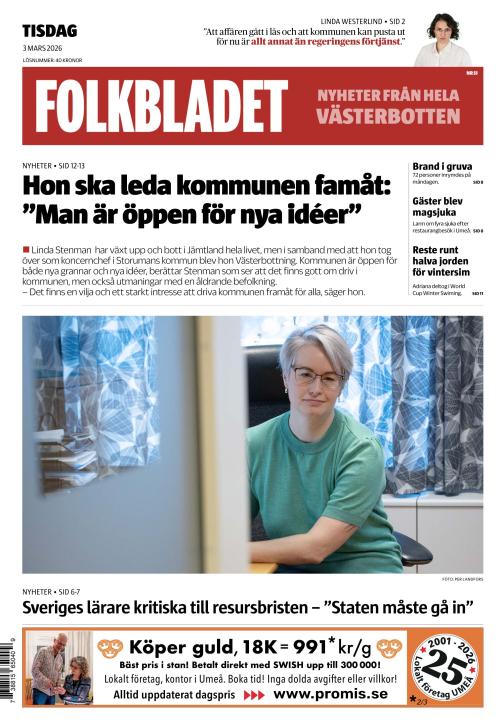Folkbladet (Västerbotten) (SE) 3.3.2026