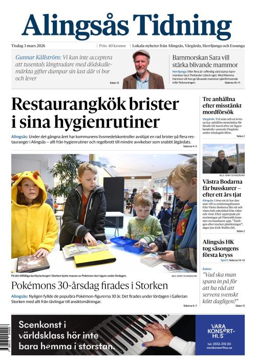 Alingsås Tidning 3.3.2026